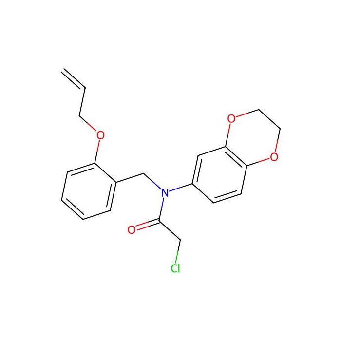 2-chloro-N-(2,3-dihydro-1,4-benzodioxin-6-yl)-N-{[2-(prop-2-en-1-yloxy)phenyl]methyl}acetamide - ≥95% CAS No(851452-59-0) by Aladdin Scientific