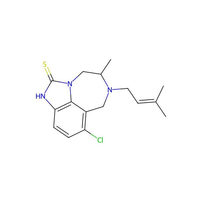 5-Chloro-8-methyl-7-(3-methylbut-2-en-1-yl)-6,7,8,9-tetrahydro-2,7,9a-triazabenzo[cd]azulene-1(2H)-thione - ≥99% CAS No(257891-65-9) by Aladdin Scientific