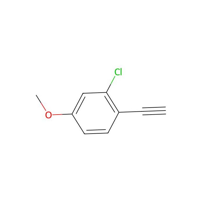 2-Chloro-1-ethynyl-4-methoxybenzene - ≥95% CAS No(153440-68-7) by Aladdin Scientific