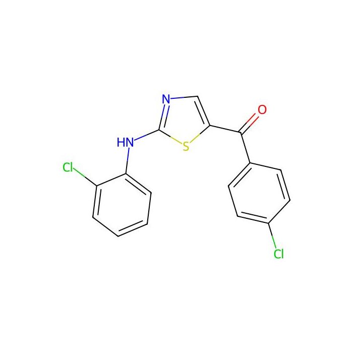 (2-(2-Chloroanilino)-1,3-thiazol-5-yl)(4-chlorophenyl)methanone - ≥90% CAS No(339022-21-8) by Aladdin Scientific