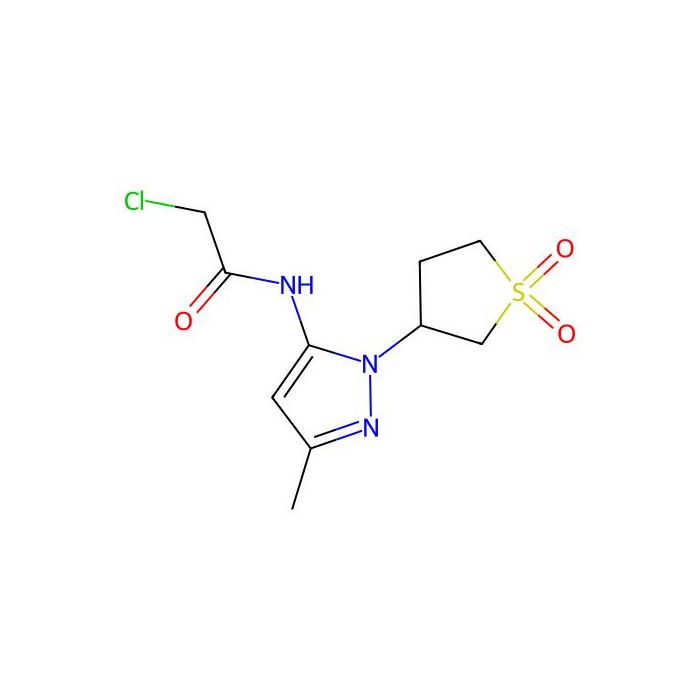 2-chloro-N-[1-(1,1-dioxo-1lambda6-thiolan-3-yl)-3-methyl-1H-pyrazol-5-yl]acetamide - ≥95% CAS No(956769-05-4) by Aladdin Scientific
