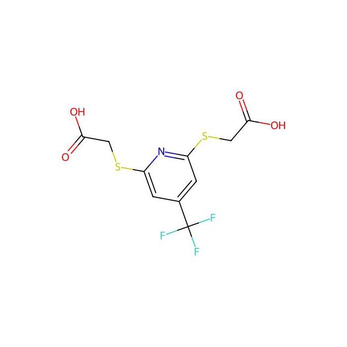 (6-Carboxymethylsulfanyl-4-(trifluoromethyl)pyridin-2-ylsulfanyl)acetic acid - ≥95% CAS No(1053659-76-9) by Aladdin Scientific