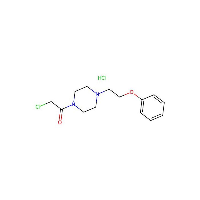 2-Chloro-1-[4-(2-phenoxyethyl)piperazin-1-yl]ethan-1-one hydrochloride - ≥95% CAS No(76087-80-4) by Aladdin Scientific
