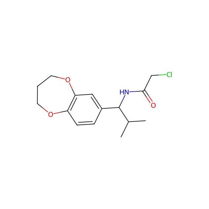 2-chloro-N-[1-(3,4-dihydro-2H-1,5-benzodioxepin-7-yl)-2-methylpropyl]acetamide - ≥95% CAS No(848658-75-3) by Aladdin Scientific