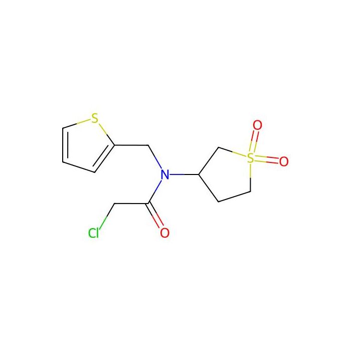 2-chloro-N-(1,1-dioxo-1lambda6-thiolan-3-yl)-N-[(thiophen-2-yl)methyl]acetamide - ≥98% CAS No(852940-43-3) by Aladdin Scientific
