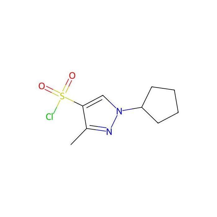 1-cyclopentyl-3-methyl-1H-pyrazole-4-sulfonyl chloride - ≥97% CAS No(1006495-77-7) by Aladdin Scientific