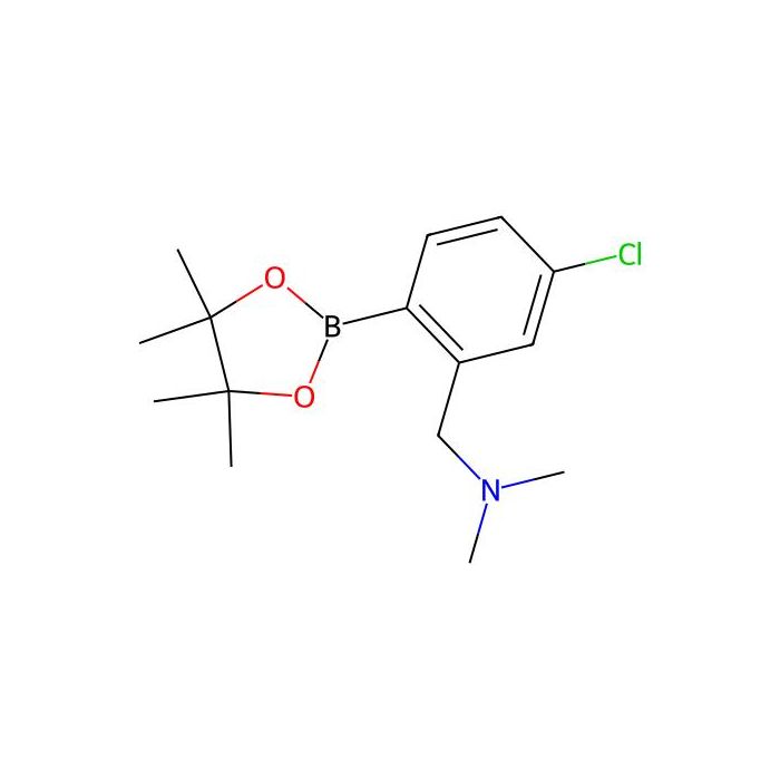 1-(5-Chloro-2-(4,4,5,5-tetramethyl-1,3,2-dioxaborolan-2-yl)phenyl)-N,N-dimethylmethanamine - ≥98% CAS No(1384216-47-0) by Aladdin Scientific