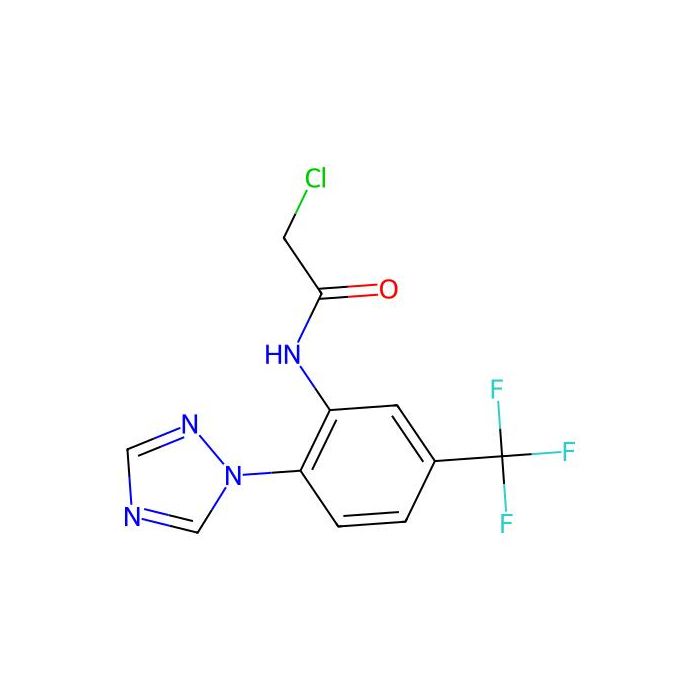 2-chloro-N-[2-(1H-1,2,4-triazol-1-yl)-5-(trifluoromethyl)phenyl]acetamide - ≥95% CAS No(792953-79-8) by Aladdin Scientific