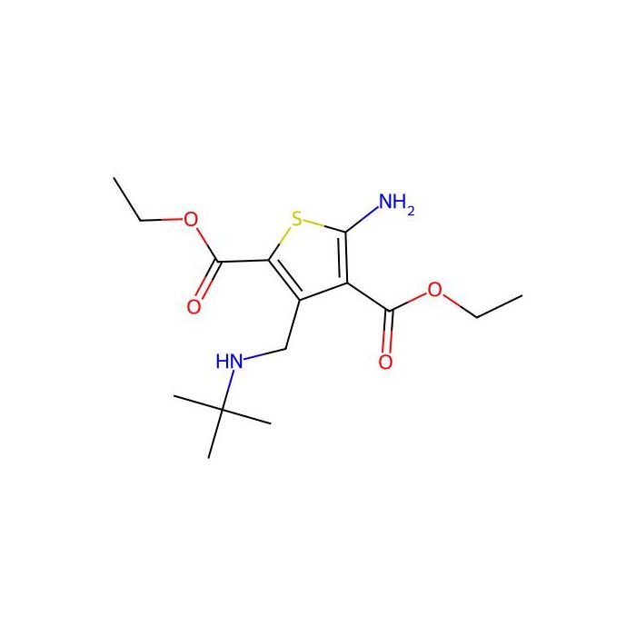 2,4-Diethyl 5-amino-3-[(tert-butylamino)methyl]thiophene-2,4-dicarboxylate - ≥95% CAS No(730976-59-7) by Aladdin Scientific