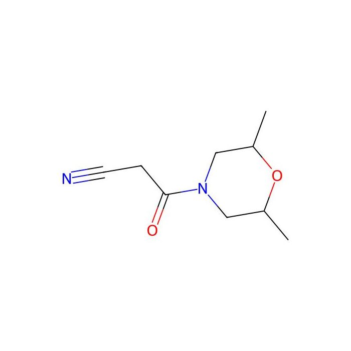 3-(2,6-Dimethylmorpholin-4-yl)-3-oxopropanenitrile - ≥98% CAS No(219620-30-1) by Aladdin Scientific