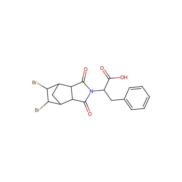 2-(5,6-dibromo-1,3-dioxooctahydro-2H-4,7-methanoisoindol-2-yl)-3-phenylpropanoic acid -  CAS No(386702-34-7) by Aladdin Scientific