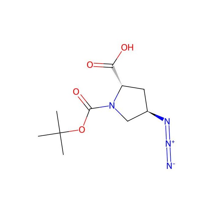 1-(1,1-Dimethylethyl) (2S,4R)-4-azido-1,2-pyrrolidinedicarboxylate - ≥98% CAS No(132622-68-5) by Aladdin Scientific