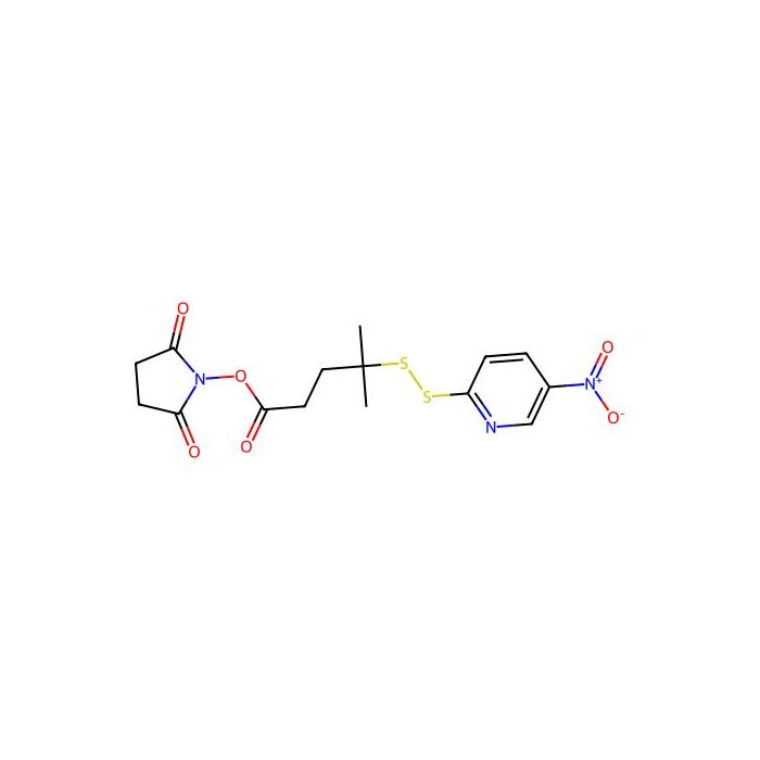 2,5-Dioxopyrrolidin-1-yl 4-methyl-4-((5-nitropyridin-2-yl)disulfanyl)pentanoate - ≥99% CAS No(663598-98-9) by Aladdin Scientific