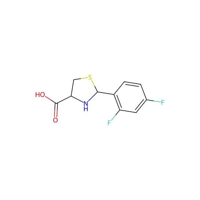 2-(2,4-difluorophenyl)-1,3-thiazolidine-4-carboxylic Acid - ≥95% CAS No(342412-35-5) by Aladdin Scientific