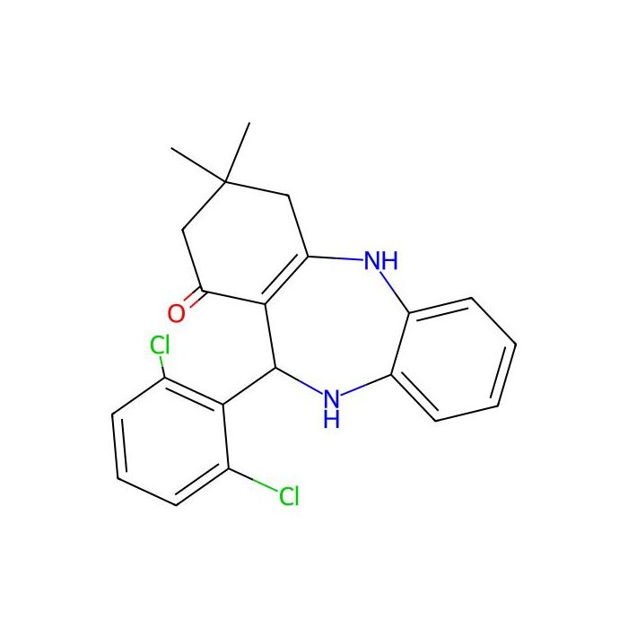 11-(2,6-dichlorophenyl)-3,3-dimethyl-2,3,4,5,10,11-hexahydro-1H-dibenzo[b,e][1,4]diazepin-1-one -  CAS No(406914-48-5) by Aladdin Scientific