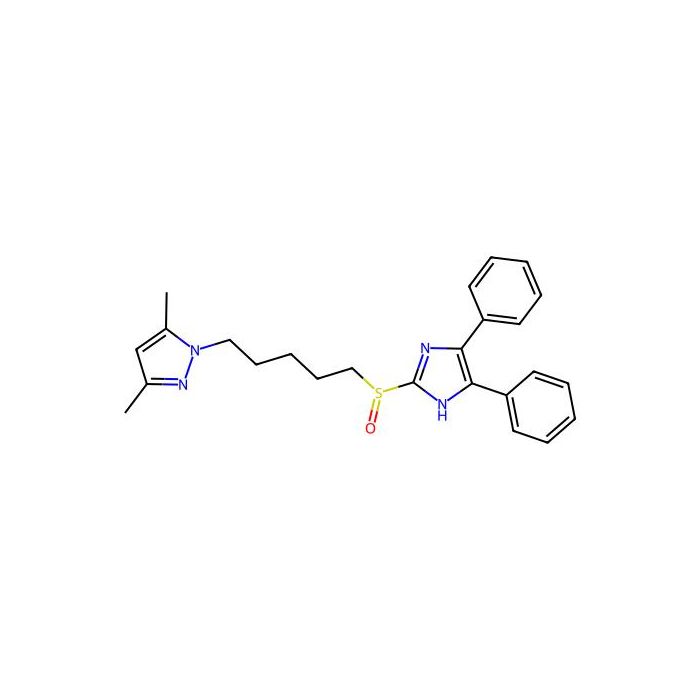 1-(5-((4,5-Diphenyl-1H-imidazol-2-yl)sulfinyl)pentyl)-3,5-dimethyl-1H-pyrazole - ≥95% CAS No(136609-53-5) by Aladdin Scientific