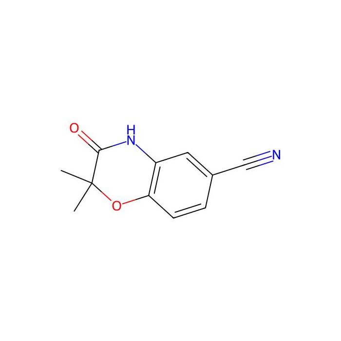 2,2-dimethyl-3-oxo-3,4-dihydro-2H-1,4-benzoxazine-6-carbonitrile - ≥95% CAS No(205818-52-6) by Aladdin Scientific