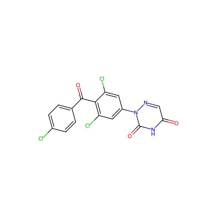 2-(3,5-Dichloro-4-(4-chlorobenzoyl)phenyl)-1,2,4-triazine-3,5(2H,4H)-dione - ≥95% CAS No(133648-81-4) by Aladdin Scientific