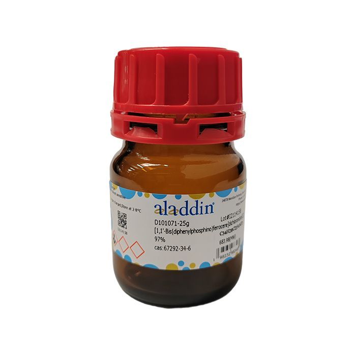 [1,1'-Bis(diphenylphosphino)ferrocene]dichloronickel(II) - ≥97% CAS No(67292-34-6) by Aladdin Scientific