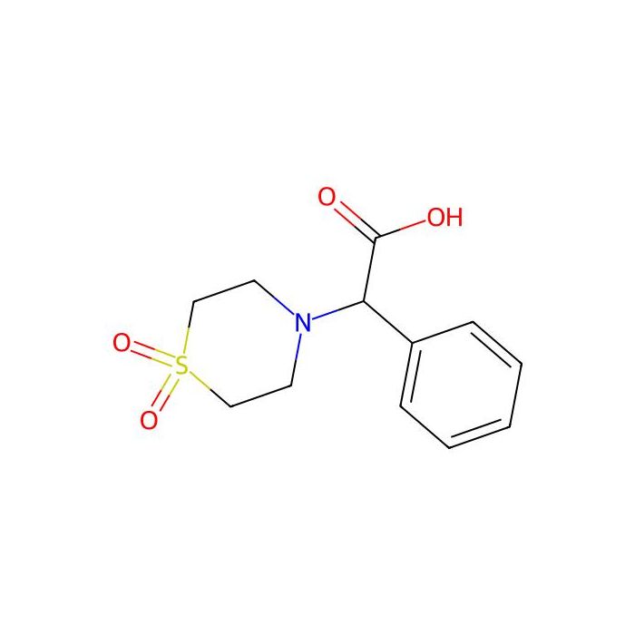 2-(1,1-Dioxo-1lambda6-thiomorpholin-4-yl)-2-phenylacetic acid - ≥98% CAS No(446276-14-8) by Aladdin Scientific