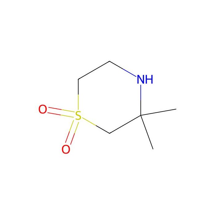 3,3-Dimethylthiomorpholine 1,1-dioxide - ≥95% CAS No(1272670-08-2) by Aladdin Scientific