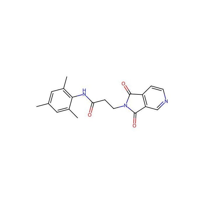 3-(1,3-dioxo-1,3-dihydro-2H-pyrrolo[3,4-c]pyridin-2-yl)-N-mesitylpropanamide - ≥97% CAS No(925200-29-9) by Aladdin Scientific