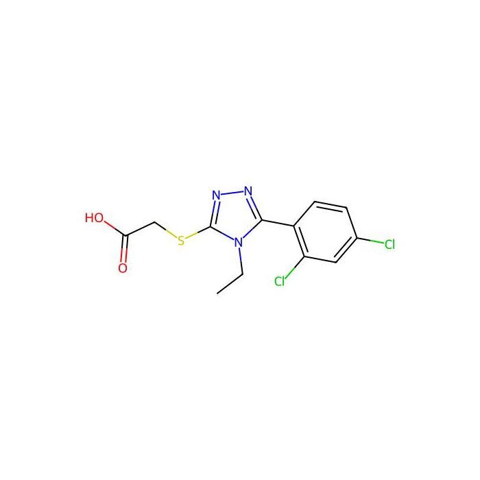 2-{[5-(2,4-dichlorophenyl)-4-ethyl-4H-1,2,4-triazol-3-yl]sulfanyl}acetic acid - ≥95% CAS No(337487-69-1) by Aladdin Scientific