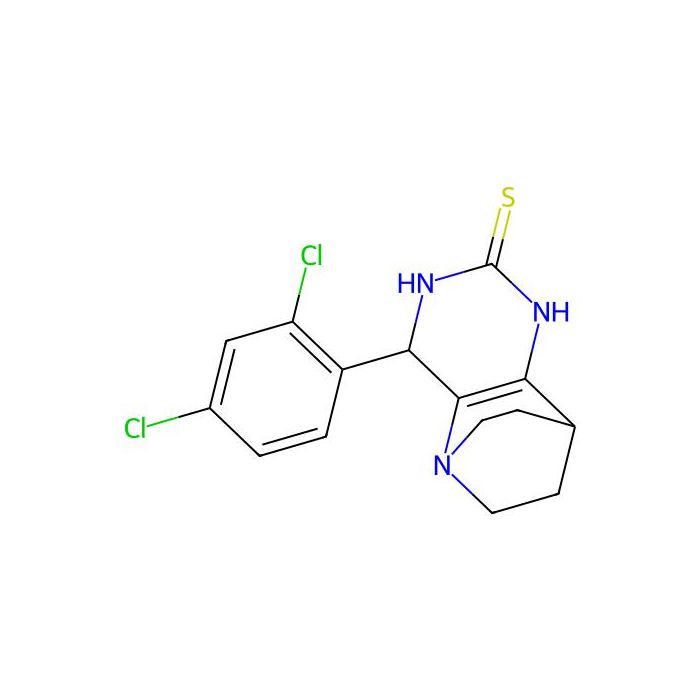 3-(2,4-Dichlorophenyl)-1,4,6-triazatricyclo[6.2.2.0~2,7~]dodec-2(7)-ene-5-thione -  CAS No(331839-38-4) by Aladdin Scientific