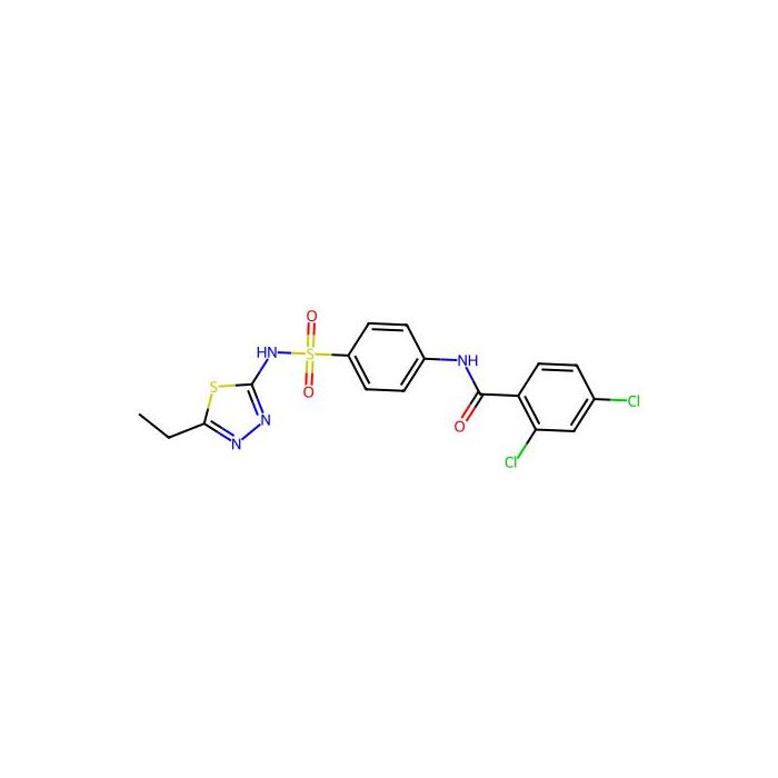 2,4-dichloro-N-(4-{[(5-ethyl-1,3,4-thiadiazol-2-yl)amino]sulfonyl}phenyl)benzamide -  CAS No(314284-92-9) by Aladdin Scientific