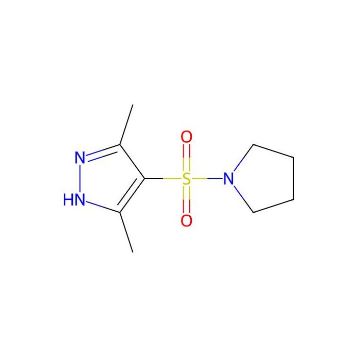 3,5-Dimethyl-4-(pyrrolidin-1-ylsulfonyl)-1H-pyrazole - ≥98% CAS No(890092-90-7) by Aladdin Scientific