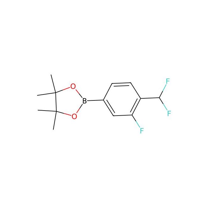 2-(4-(Difluoromethyl)-3-fluorophenyl)-4,4,5,5-tetramethyl-1,3,2-dioxaborolane - ≥98% CAS No(1310949-75-7) by Aladdin Scientific