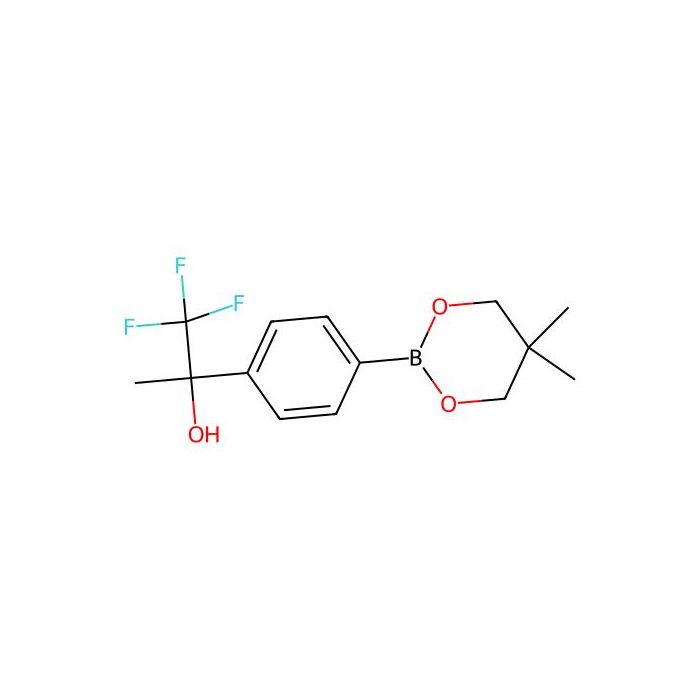 2-(4-(5,5-Dimethyl-1,3,2-dioxaborinan-2-yl)phenyl)-1,1,1-trifluoropropan-2-ol - ≥97% CAS No(1467061-57-9) by Aladdin Scientific