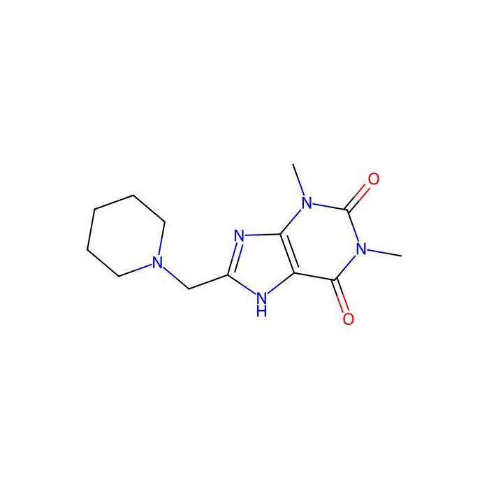 1,3-Dimethyl-8-(piperidin-1-ylmethyl)-3,7-dihydro-1h-purine-2,6-dione -  CAS No(5436-40-8) by Aladdin Scientific