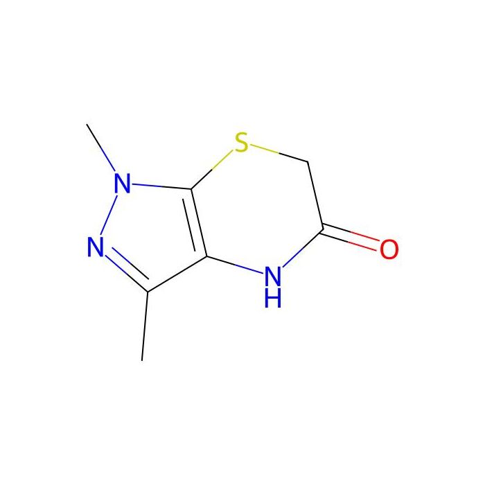 1,3-Dimethyl-1,4-dihydropyrazolo(3,4-b)(1,4)thiazin-5(6H)-one - ≥97% CAS No(13568-76-8) by Aladdin Scientific