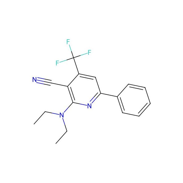 2-(Diethylamino)-6-phenyl-4-(trifluoromethyl)nicotinonitrile - ≥97% CAS No(114084-97-8) by Aladdin Scientific