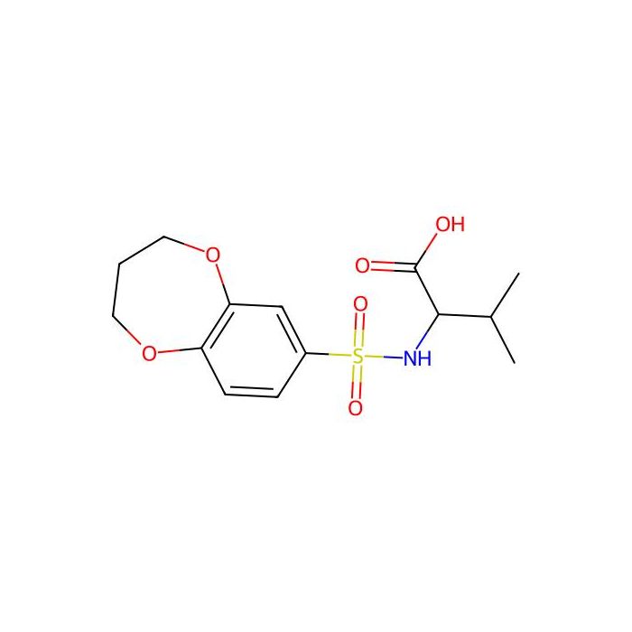 2-(3,4-dihydro-2H-1,5-benzodioxepine-7-sulfonamido)-3-methylbutanoic acid - ≥95% CAS No(1009005-33-7) by Aladdin Scientific