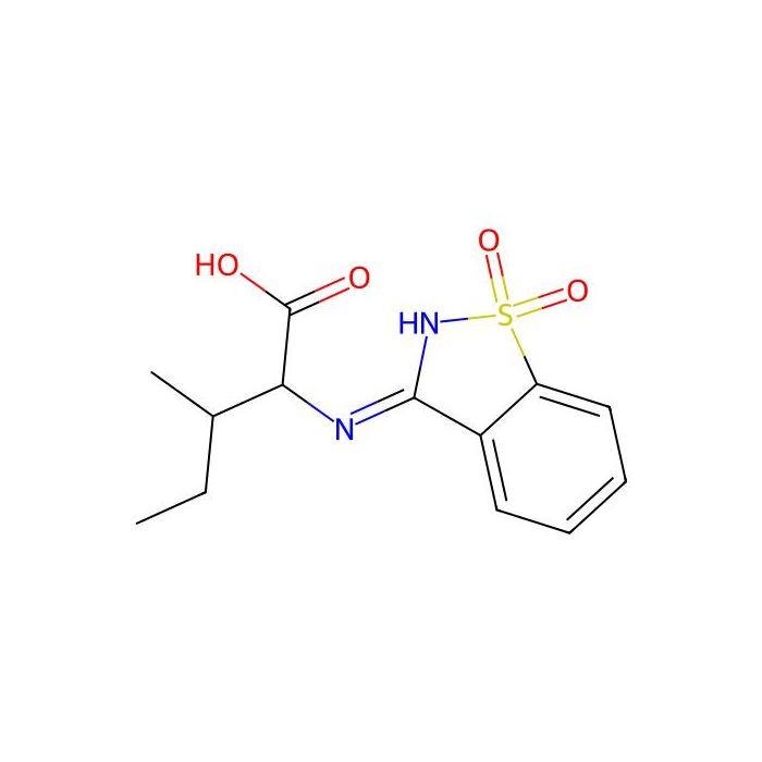 2-((1,1-Dioxidobenzo(d)isothiazol-3-yl)amino)-3-methylpentanoic acid - ≥95% CAS No(1396979-66-0) by Aladdin Scientific