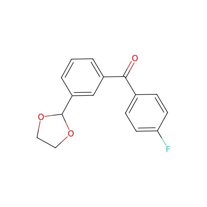 3-(1,3-Dioxolan-2-YL)-4'-fluorobenzophenone -  CAS No(898779-27-6) by Aladdin Scientific