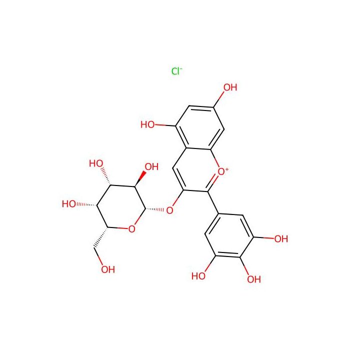 Delphinidin 3-galactoside - ≥98% CAS No(28500-00-7) by Aladdin Scientific