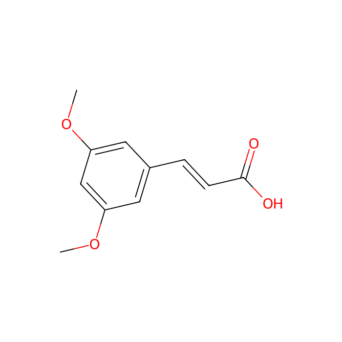 3,5-Dimethoxycinnamic acid, predominantly trans - ≥99% CAS No(16909-11-8) by Aladdin Scientific