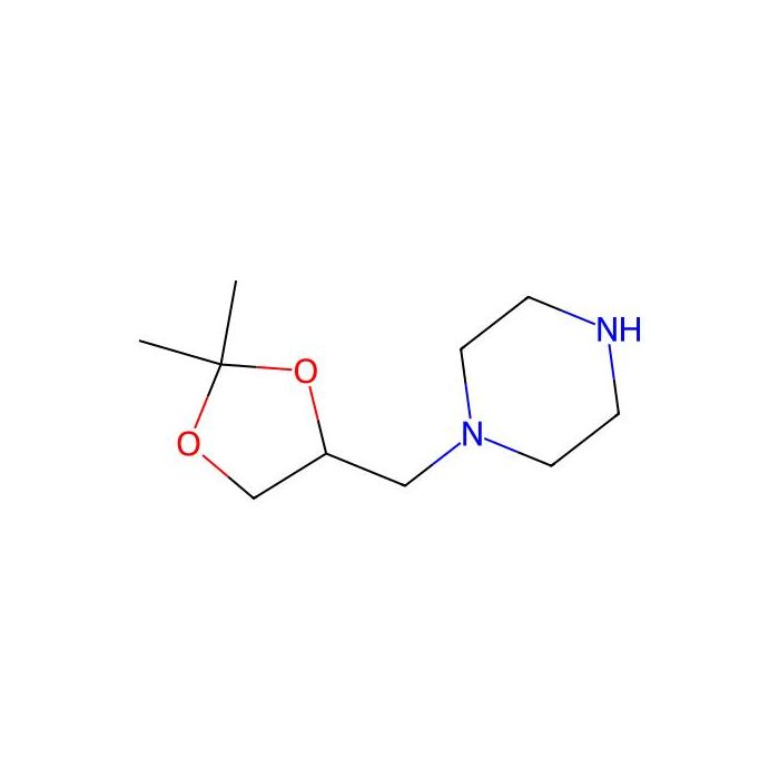 1-(2,2-Dimethyl-[1,3]dioxolan-4-ylmethyl)-piperazine - ≥98% CAS No(82516-57-2) by Aladdin Scientific