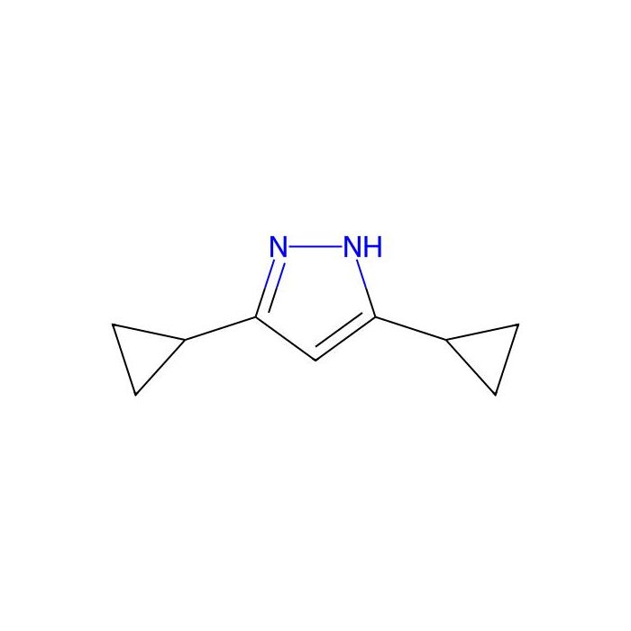 3,5-dicyclopropyl-1H-pyrazole - ≥98% CAS No(1288339-30-9) by Aladdin Scientific