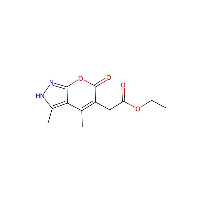 2-(3,4-dimethyl-6-oxo-2H-pyrano[2,3-c]pyrazol-5-yl)acetic acid ethyl ester - ≥97% CAS No(439121-65-0) by Aladdin Scientific