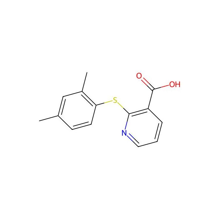 2-((2,4-Dimethylphenyl)sulfanyl)pyridine-3-carboxylic acid - ≥95% CAS No(852388-70-6) by Aladdin Scientific
