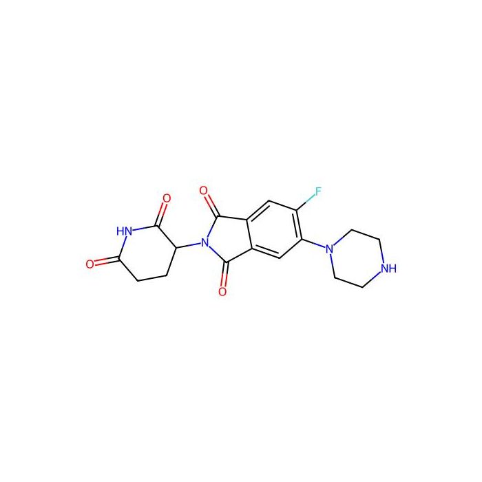 2-(2,6-Dioxopiperidin-3-yl)-5-fluoro-6-(piperazin-1-yl)isoindoline-1,3-dione -  CAS No(2222114-22-7) by Aladdin Scientific