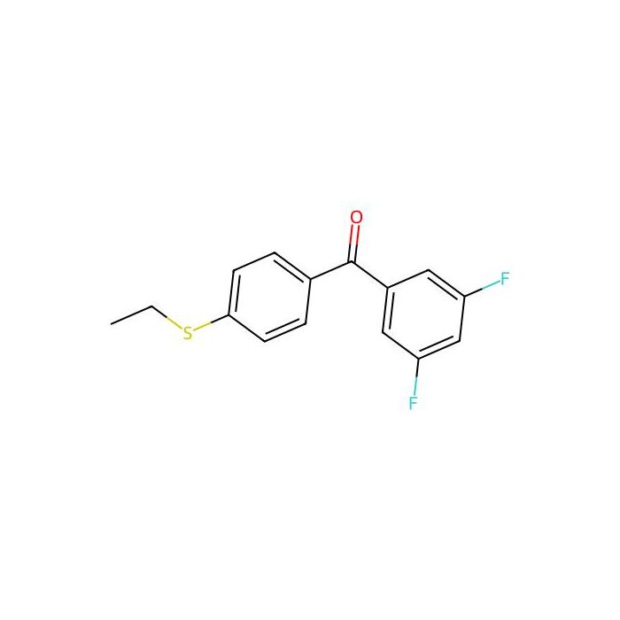 3,5-Difluoro-4'-(ethylthio)benzophenone - ≥95% CAS No(844885-23-0) by Aladdin Scientific