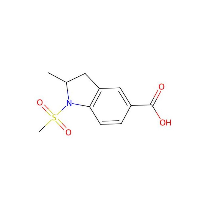 2,3-Dihydro-2-methyl-1-(methylsulfonyl)-1H-indole-5-carboxylic acid - ≥97% CAS No(851116-22-8) by Aladdin Scientific