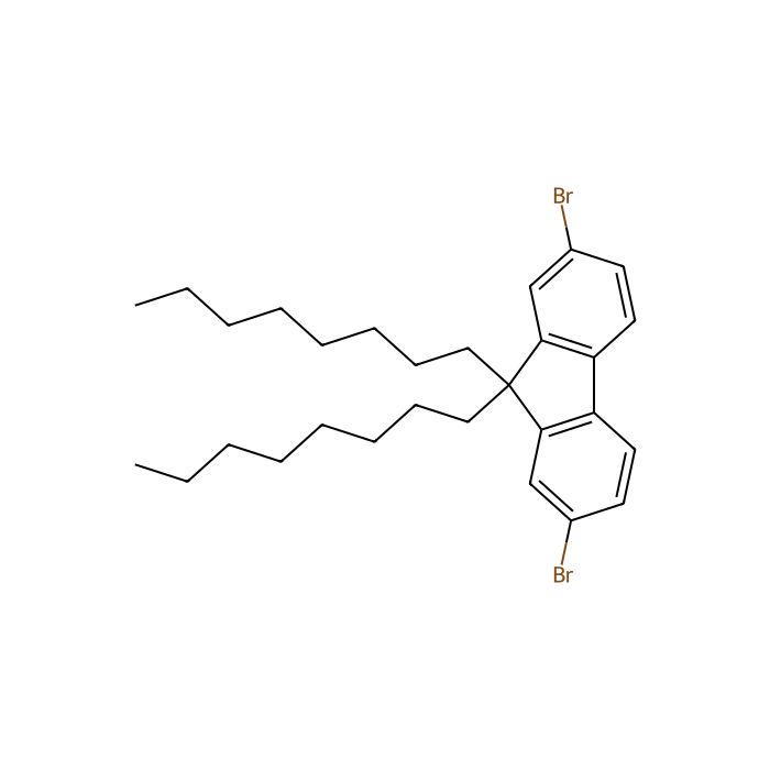 9,9-Dioctyl-2,7-dibromofluorene - ≥97% CAS No(198964-46-4) by Aladdin Scientific