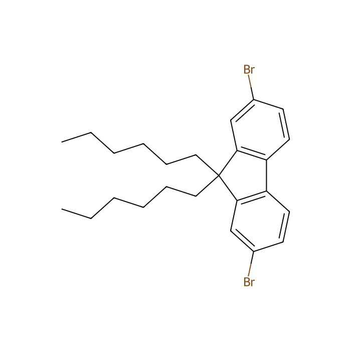 9,9-Dihexyl-2,7-dibromofluorene - ≥97% CAS No(189367-54-2) by Aladdin Scientific