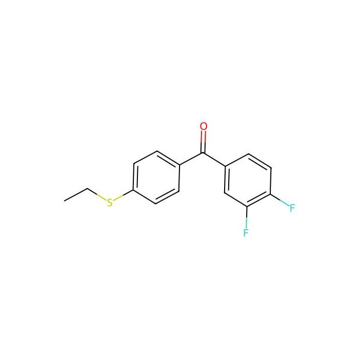 3,4-Difluoro-4'-(ethylthio)benzophenone - ≥95% CAS No(845781-10-4) by Aladdin Scientific